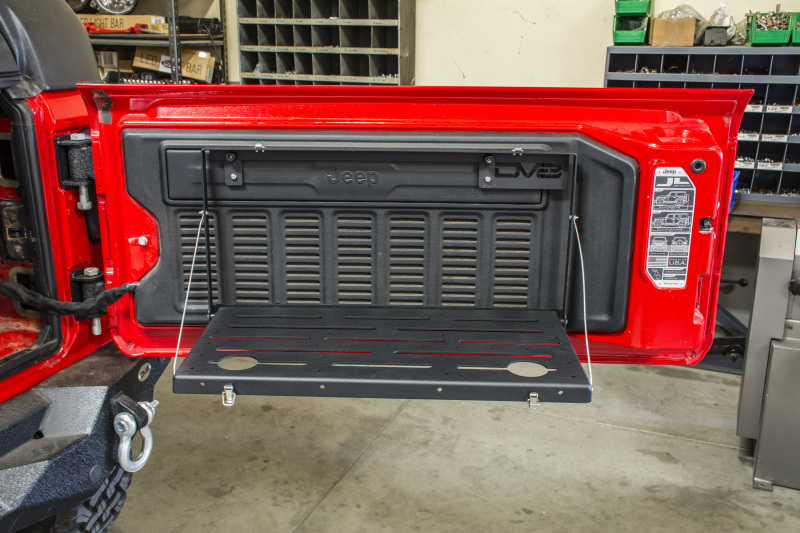 Jeep Wrangler JL - DVE Tail Gate Plate