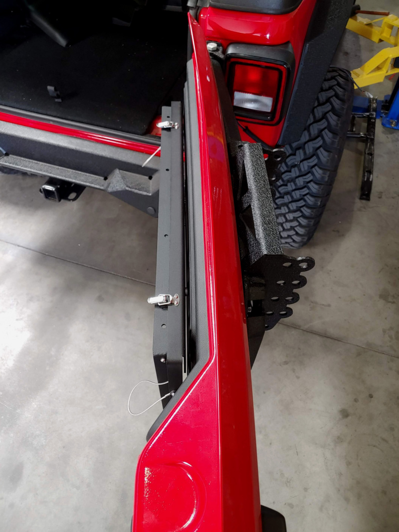 Jeep Wrangler JL - DVE Tail Gate Plate