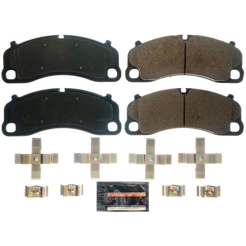 Porsche 911 Brake Pads - Front - PowerStop - Z23 Evolution Sport Carbon-Fiber - `14-`18