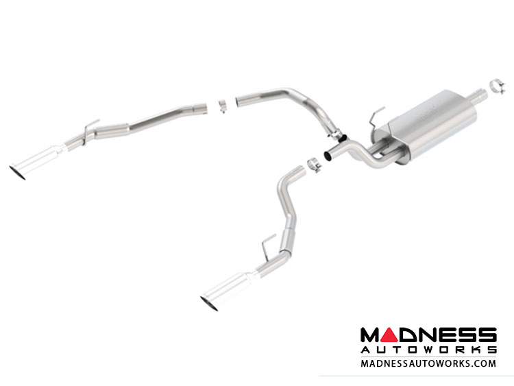 Dodge Ram 1500 - Performance Exhaust by Borla - Cat-Back Exhaust - Touring (2009-2015)