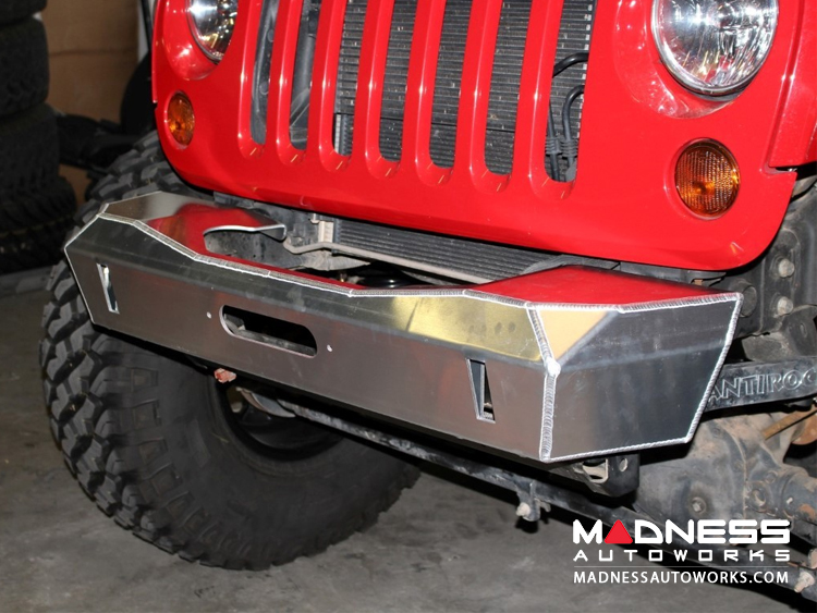 Jeep Wrangler JK by Crawler Conceptz - Ultimate Series Aluminum JK Front  Bumper