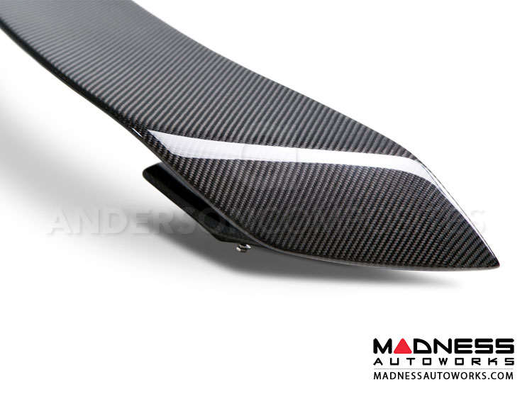 Real Carbon Fiber Rear Trunk Spoiler For 2015-2022 Ford Mustang GT350R Style | HDC Autosports