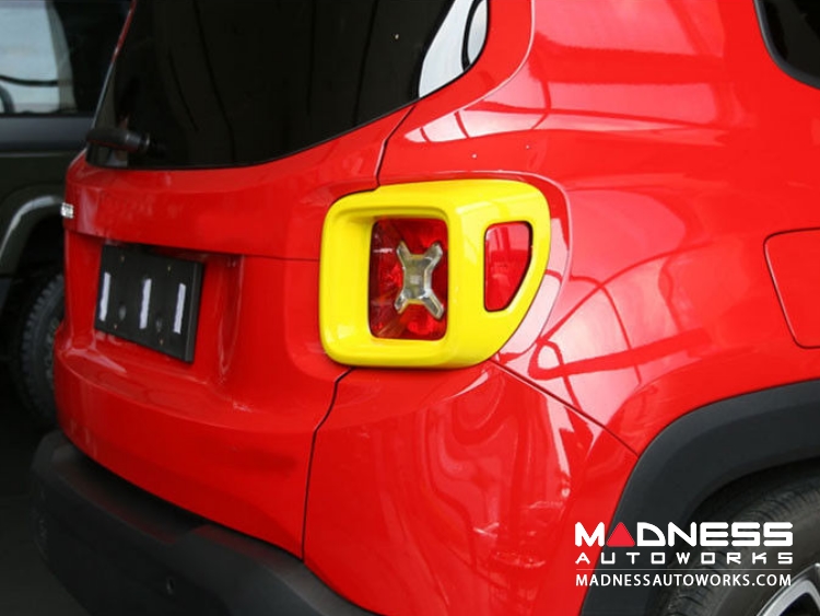 Jeep Renegade Taillight Cover Set - Yellow