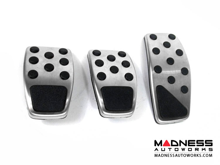 Jeep Renegade Pedal Set - Chrome (Manual Transmission)