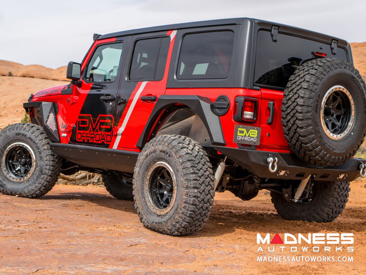 Jeep Wrangler JL Armor Style Fenders with Vents & Turn Signals