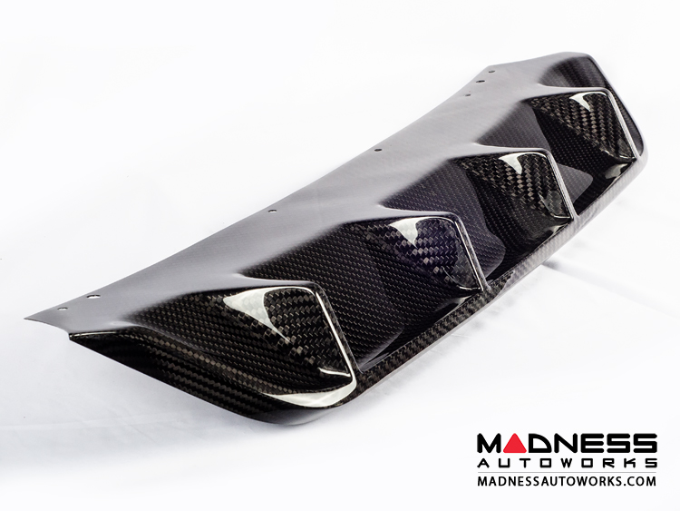 thumbnail image 2 of Gloss Black Rear Diffuser For Alfa Romeo Stelvio - Fast Design Style 2 of 6