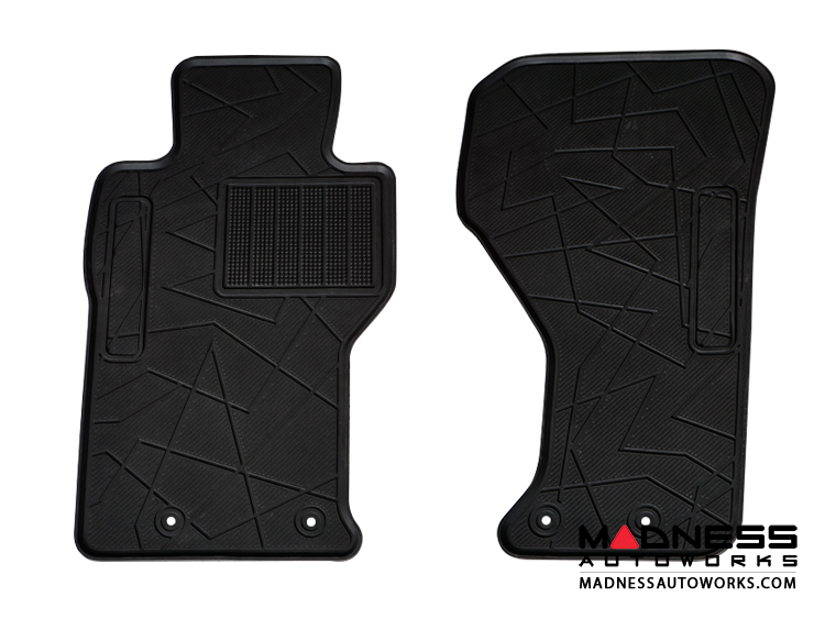 smart fortwo Floor Mats - All Weather Rubber - 451 model