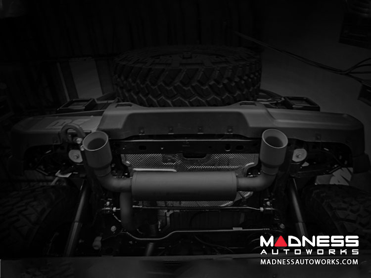 Jeep Wrangler JL 3.6 Performance Exhaust by Magnaflow - Dual Exit - Black