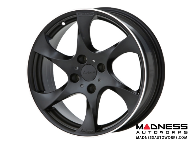 Mazda Miata Custom Wheels by Lorinser - 7.5x17" - Black Satin Finish