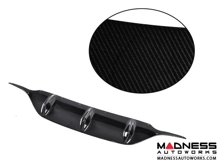 Mercedes-Benz E-Class AMG Sport Rear Diffuser - Carbon Fiber, ML-XM279