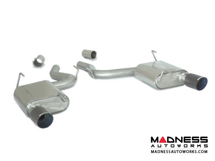 Ford Mustang EcoBoost Performance Exhaust by Ragazzon - Evo Line - Axle Back - Dual Exit/ Dual Carbon Tip